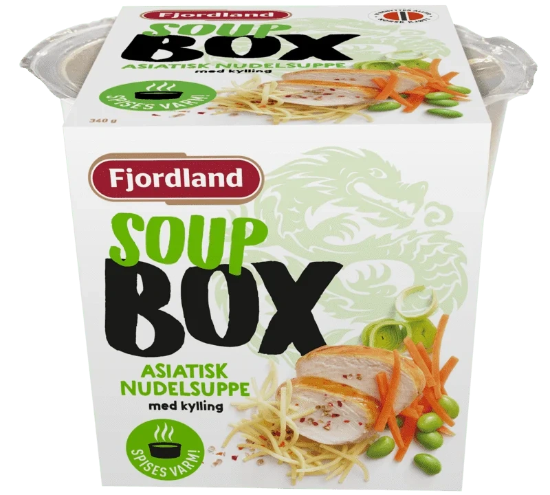 Fjordland Box Asiatisk Nuddelsuppe 340g