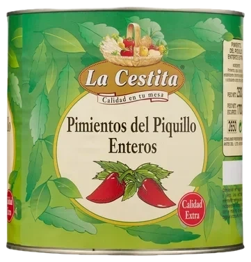 Grillet hel paprika 2,5kg