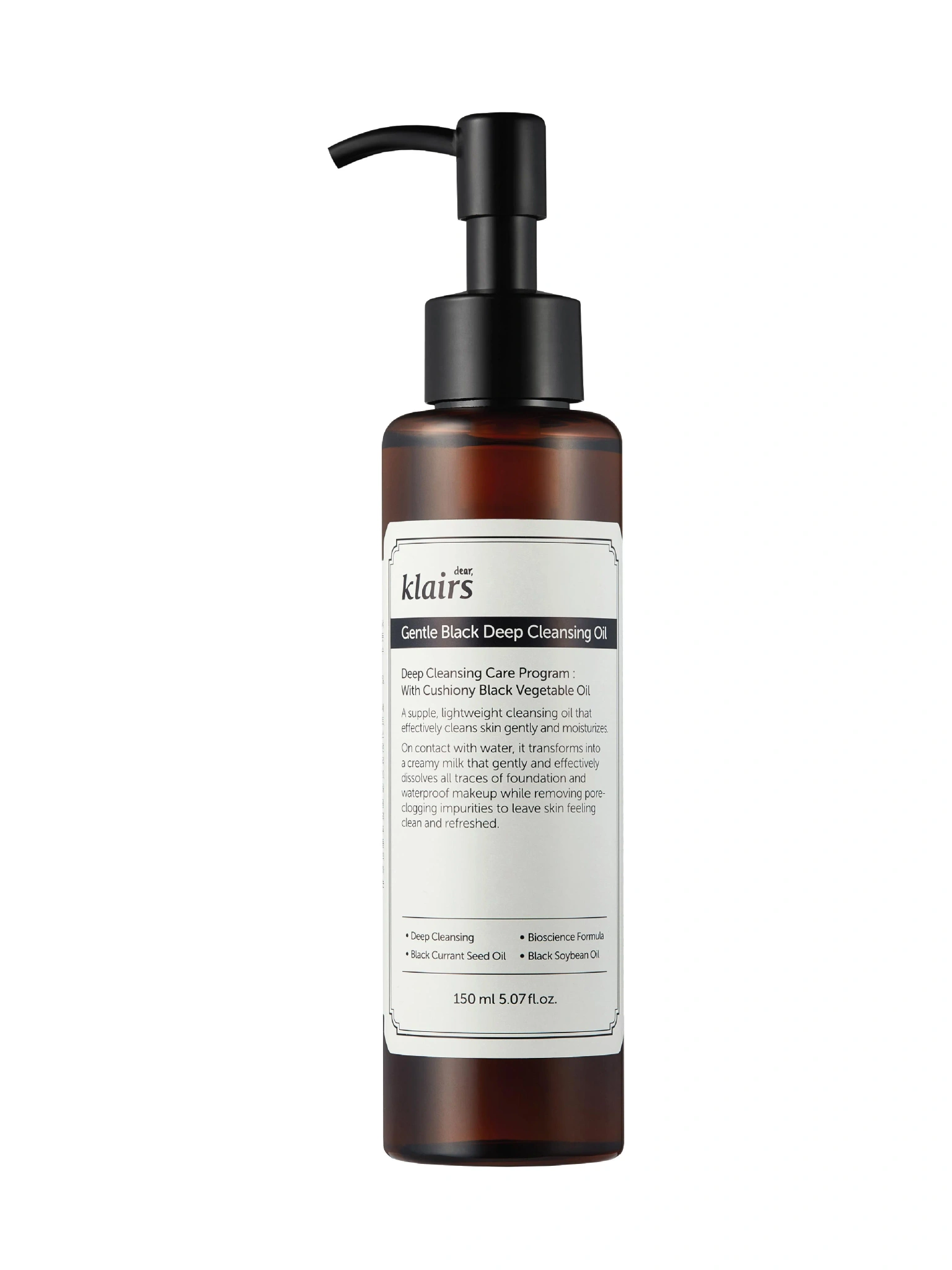 Gentle Black Deep Cleansing Oil