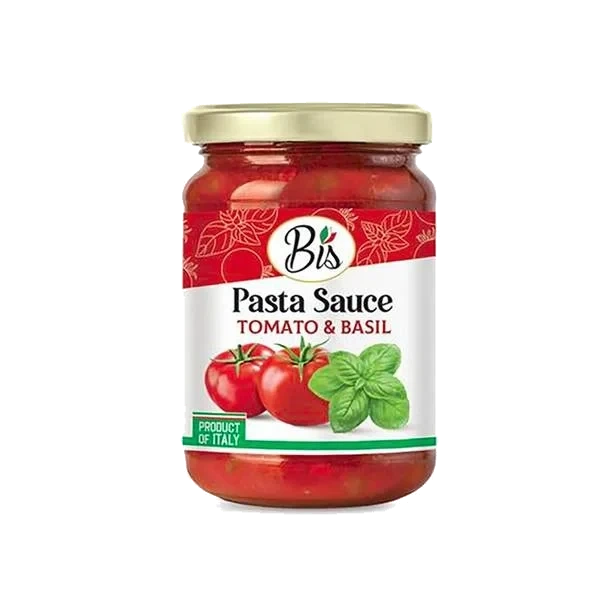 Tomat og Basilikum Pasta Saus 350g Bis