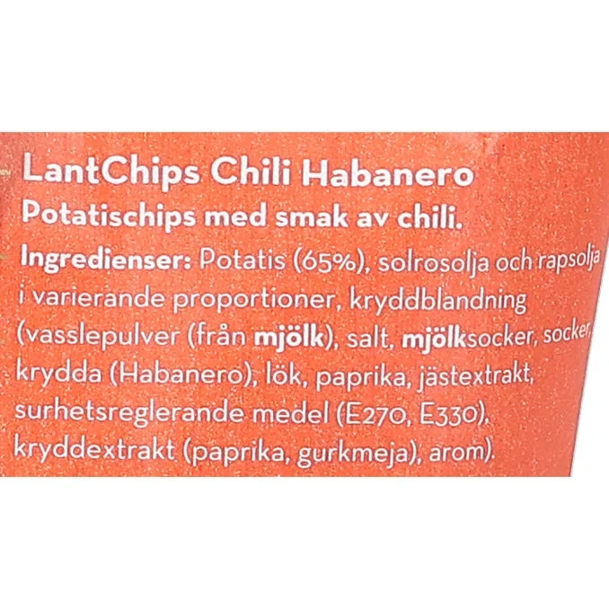 Chips Chili Habanero Mini