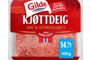 Kjøttdeig Storfe uten Salt og Vann 14% 400g