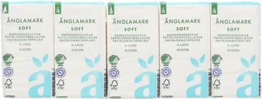 Handkerchiefs 10x10 Multipack 4 Ply