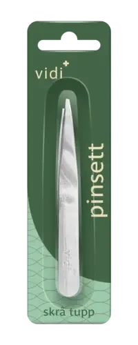 Vidi pinsett skrå
