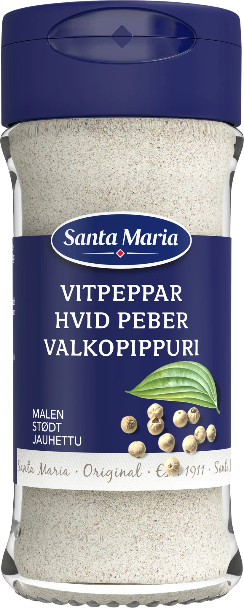 Hvit pepper malt 35g