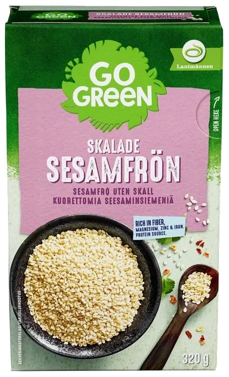 Sesamfrø u/ skall   320g