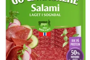 Go & Magrere Salami Skivet 130g Enh
