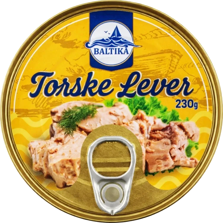 Torskelever 230g Baltika