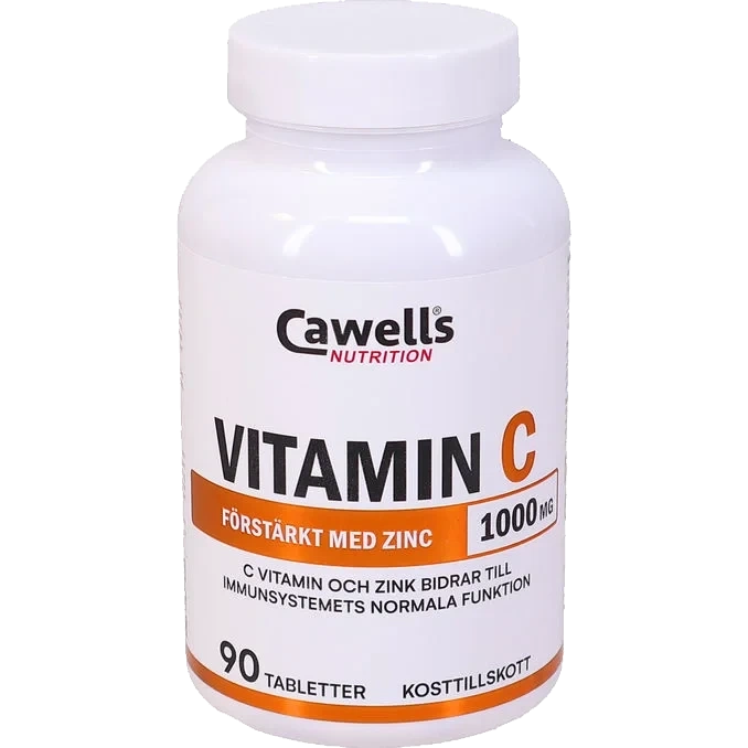 Vitamin C med Zinc 90 Tabletter