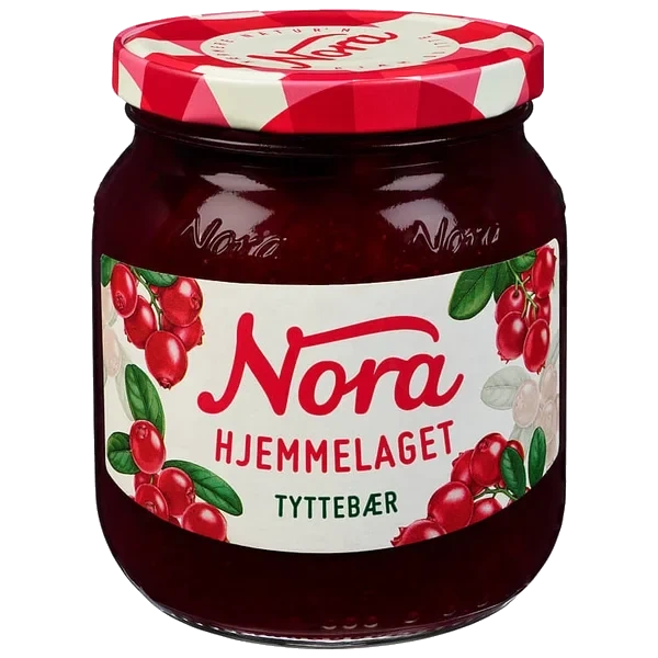 Tyttebær Hj l 400g Nora