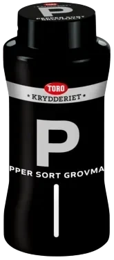 Pepper Sort Grov 450g Toro Krydder