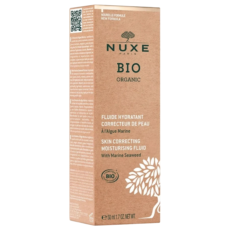 Nuxe Bio Organic Skin Correcting Moisturising Fluid