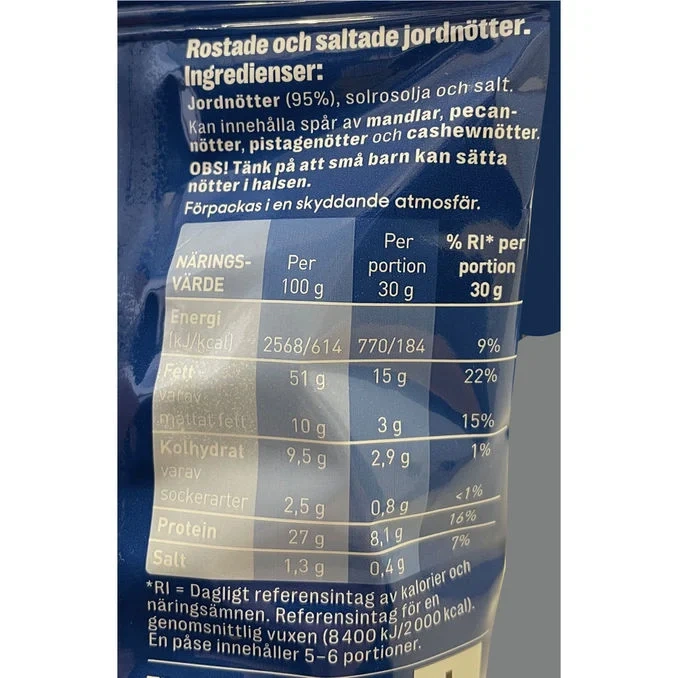 Salta Jordnötter
