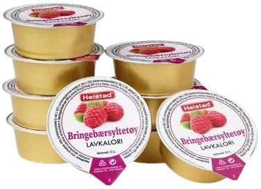 Bringebærsylt Lavkalori 22g Heistad