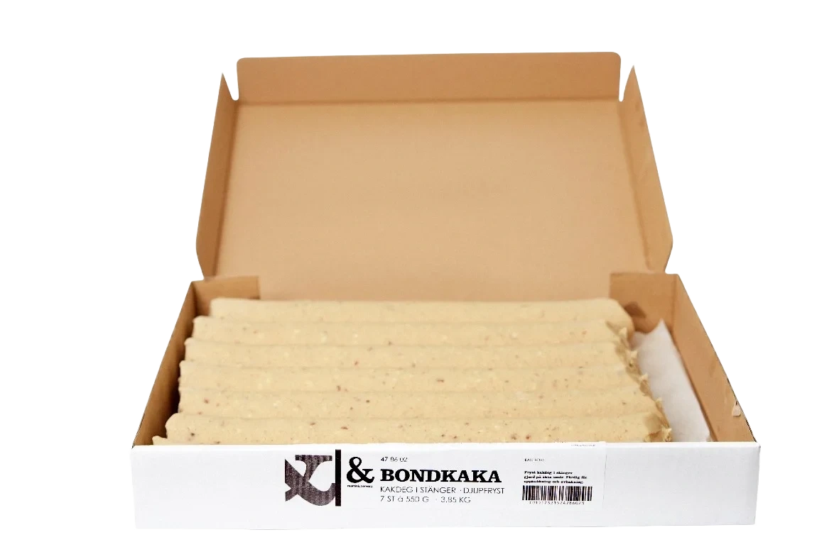 Bondkaka deg i stång