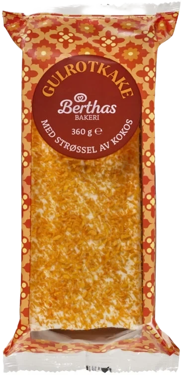 Gulrotkake 360g Berthas
