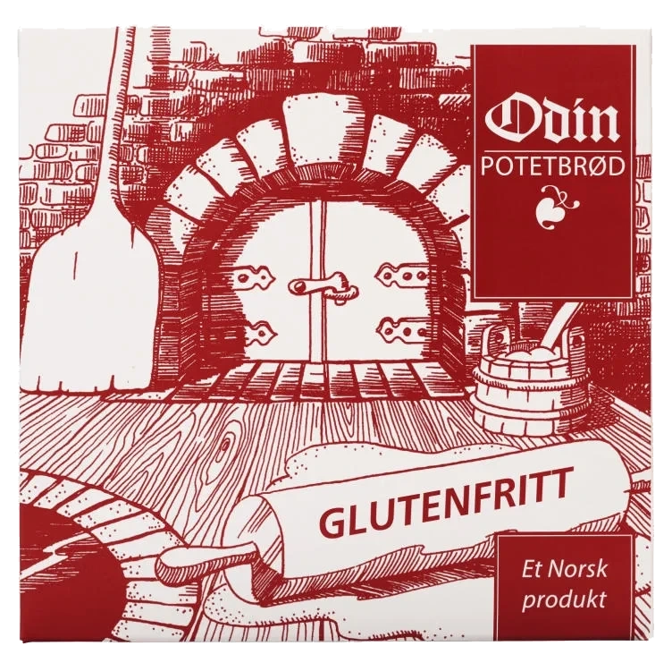 Flatbrød glutenfri 280g Odin