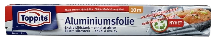 Aluminiumsfolie 29,5cm 10m Toppits