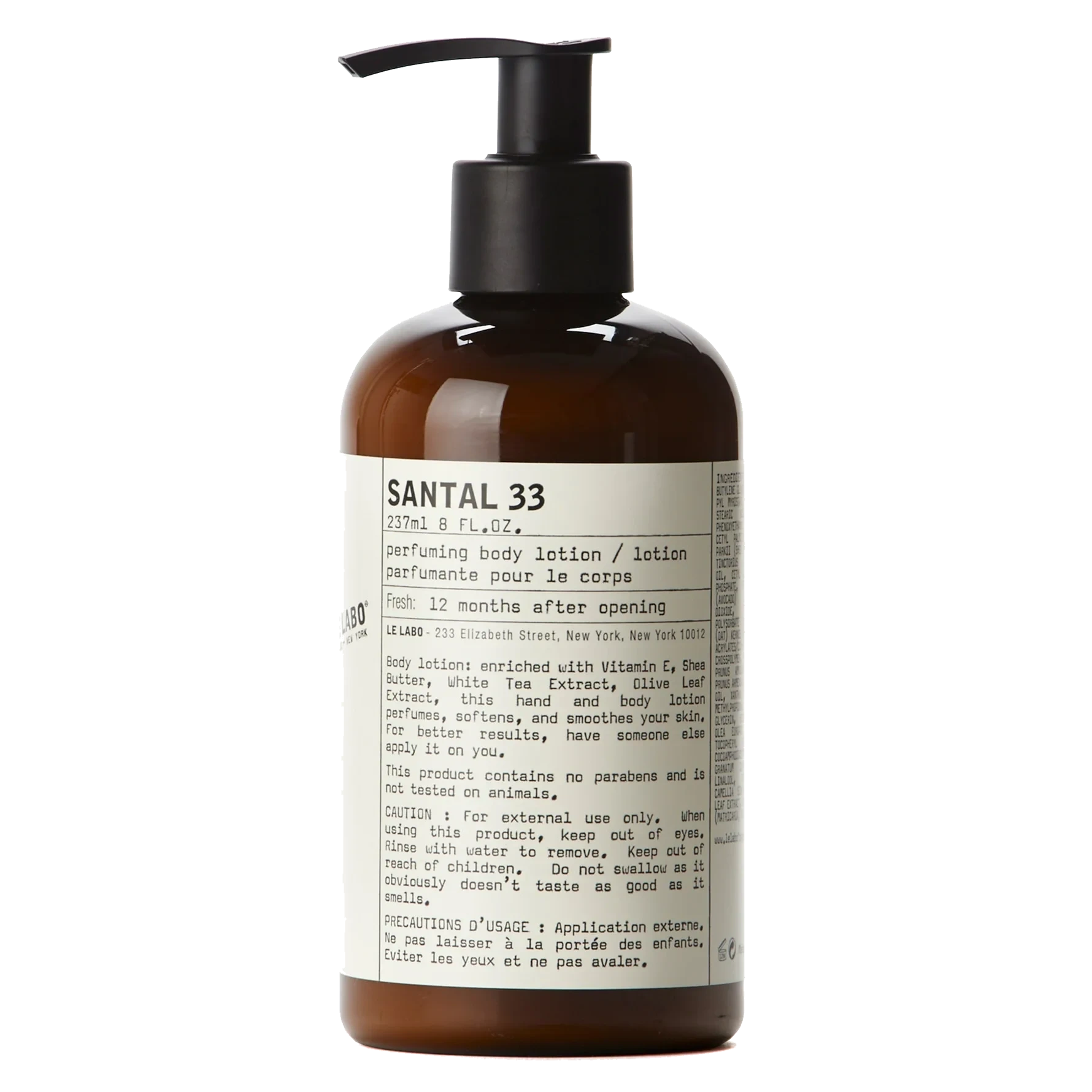 Le Labo Santal 33 Body Lotion 237 ml