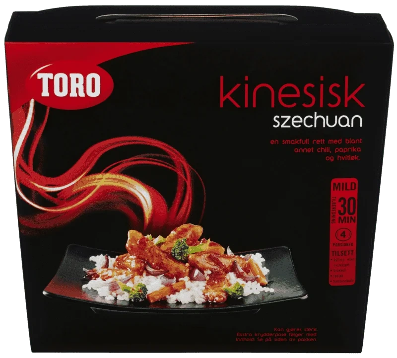 Toro Kinesisk Szechuan Kit 464g