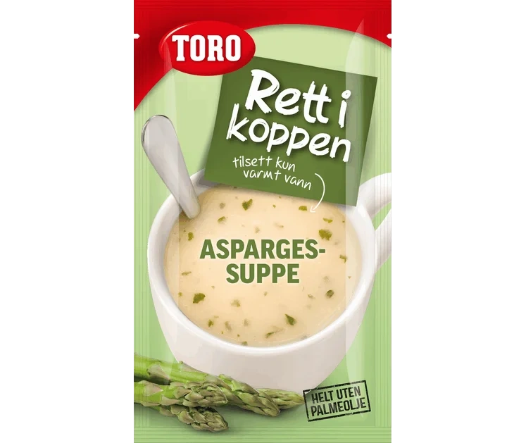Aspargessuppe rett i koppen 20g