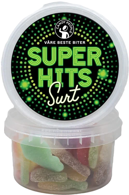 Super Hits Surt Surt Smågodt 250g
