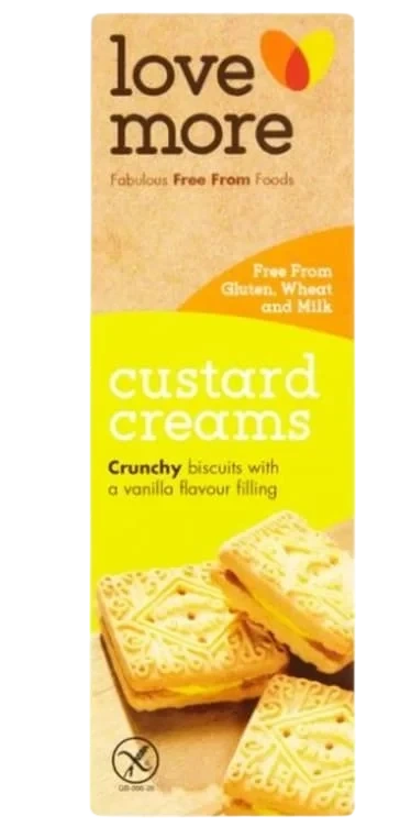 Lovemore Custard Cream Kjeks Gl.fri