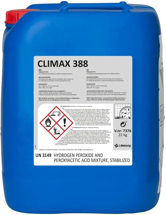 Climax su 388  kanne a 22kg