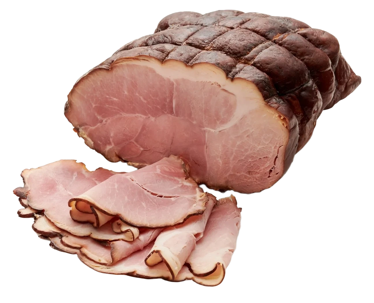 Tegelrökt skinka