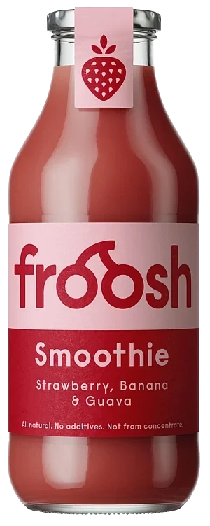 Smoothie jordbær, banan & guava   750ml