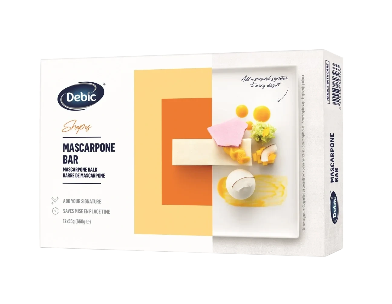 Debic Dbc F&D Mascarpone bar 12x55g