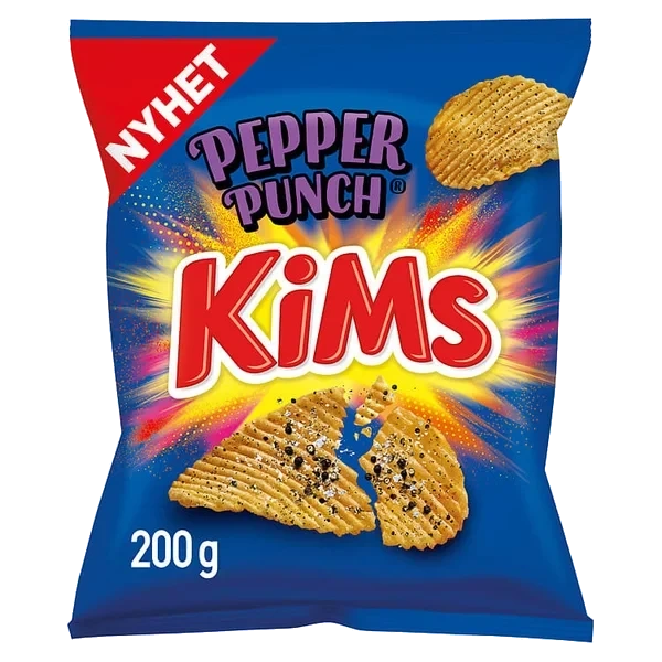 Kims Potetgull Pepper Punch 200g