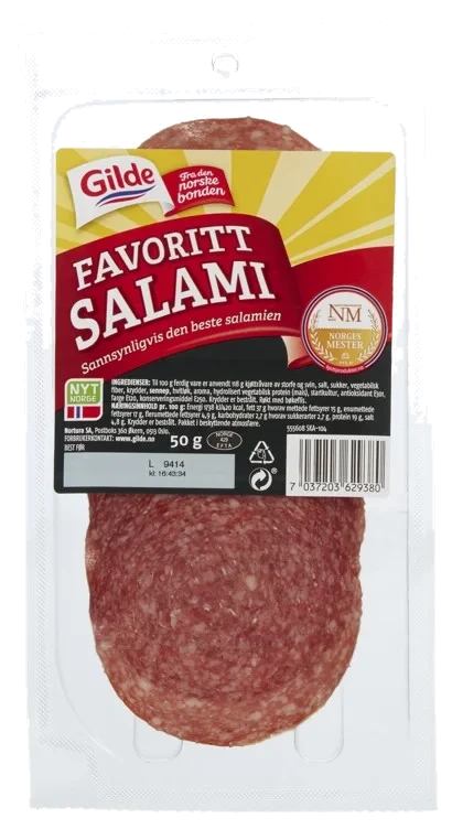 Favorittsalami 50g Gilde