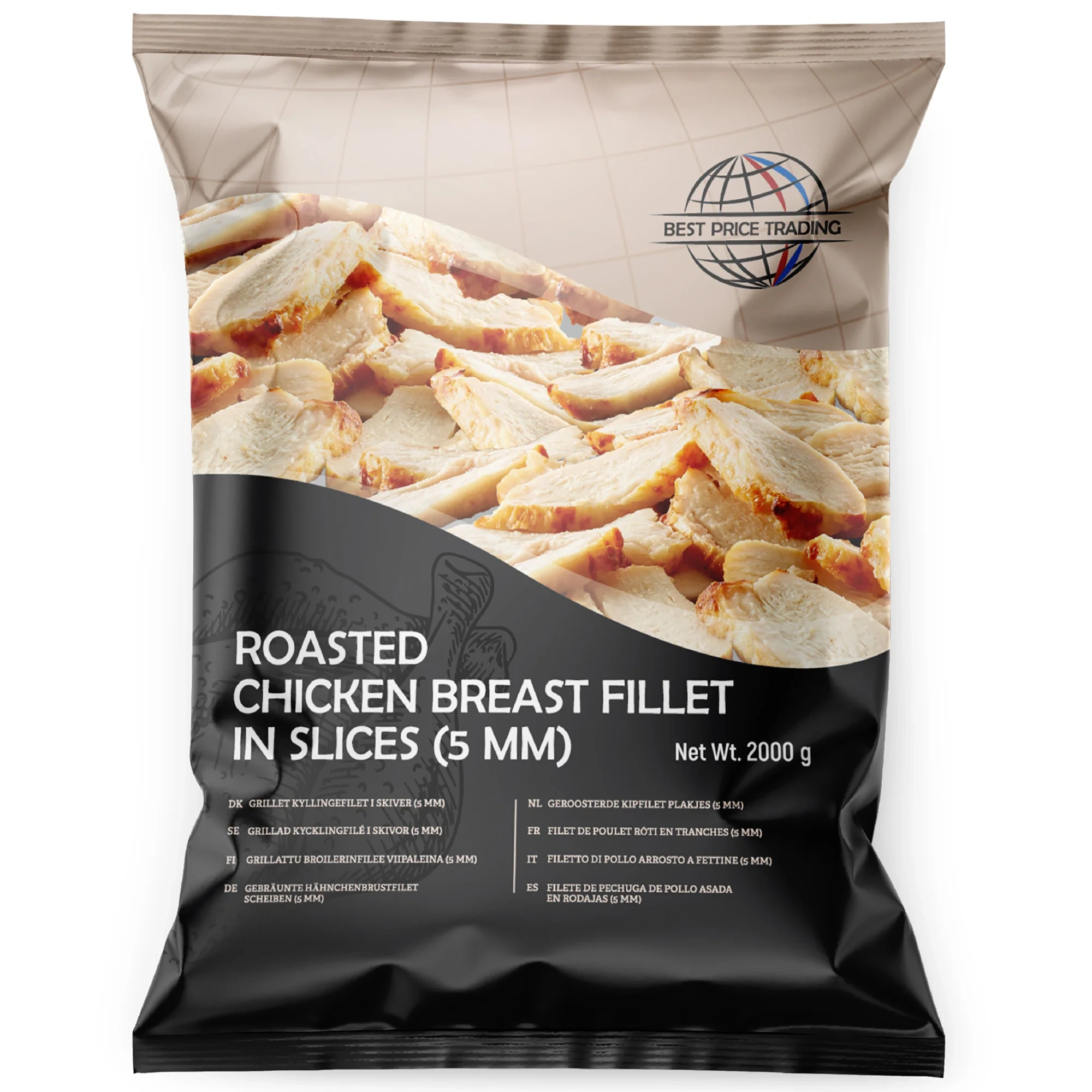 Best Price Trading Grillad kycklingfilé i skivor