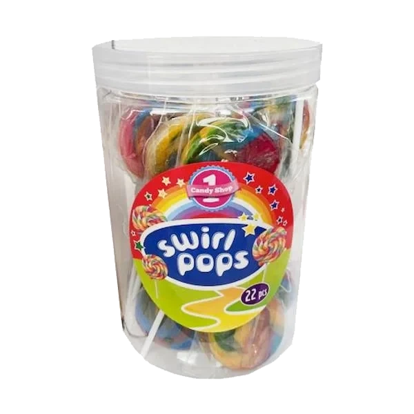 Swirl Pops med Fruktsmak - 22stk