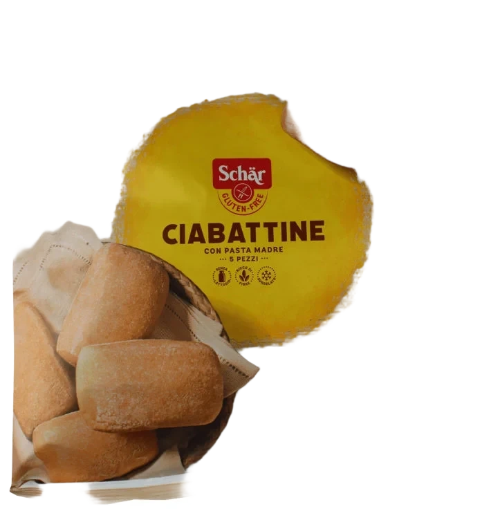 Ciabattine glutenfri 250g Schär