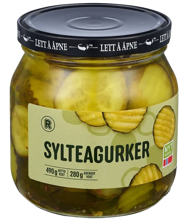 Sylteagurker   490g
