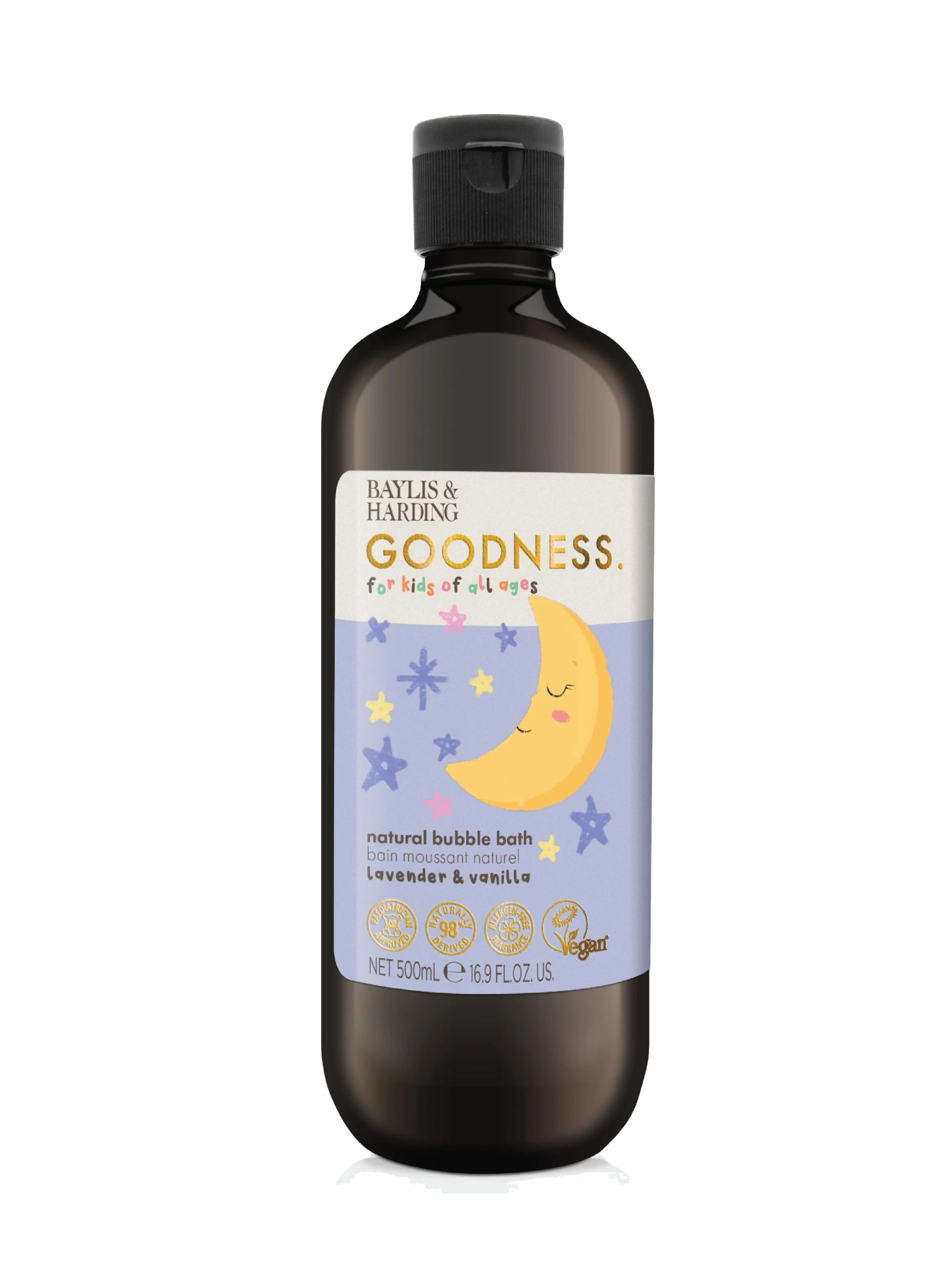 Baylis & Harding Goodness Kids Lavender & Vanilla Bubble Bath, 500 ml