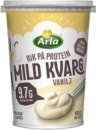 Mild kvarg vanilj 0.2%