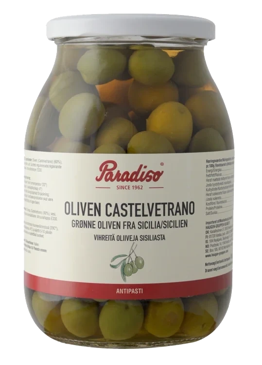 Oliven store grønne castelvetrano   1kg
