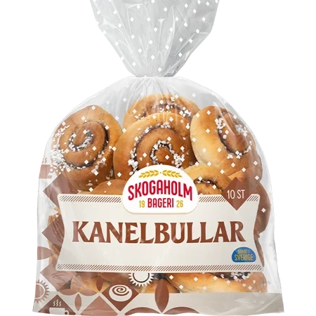 Kanelbullar Fryst