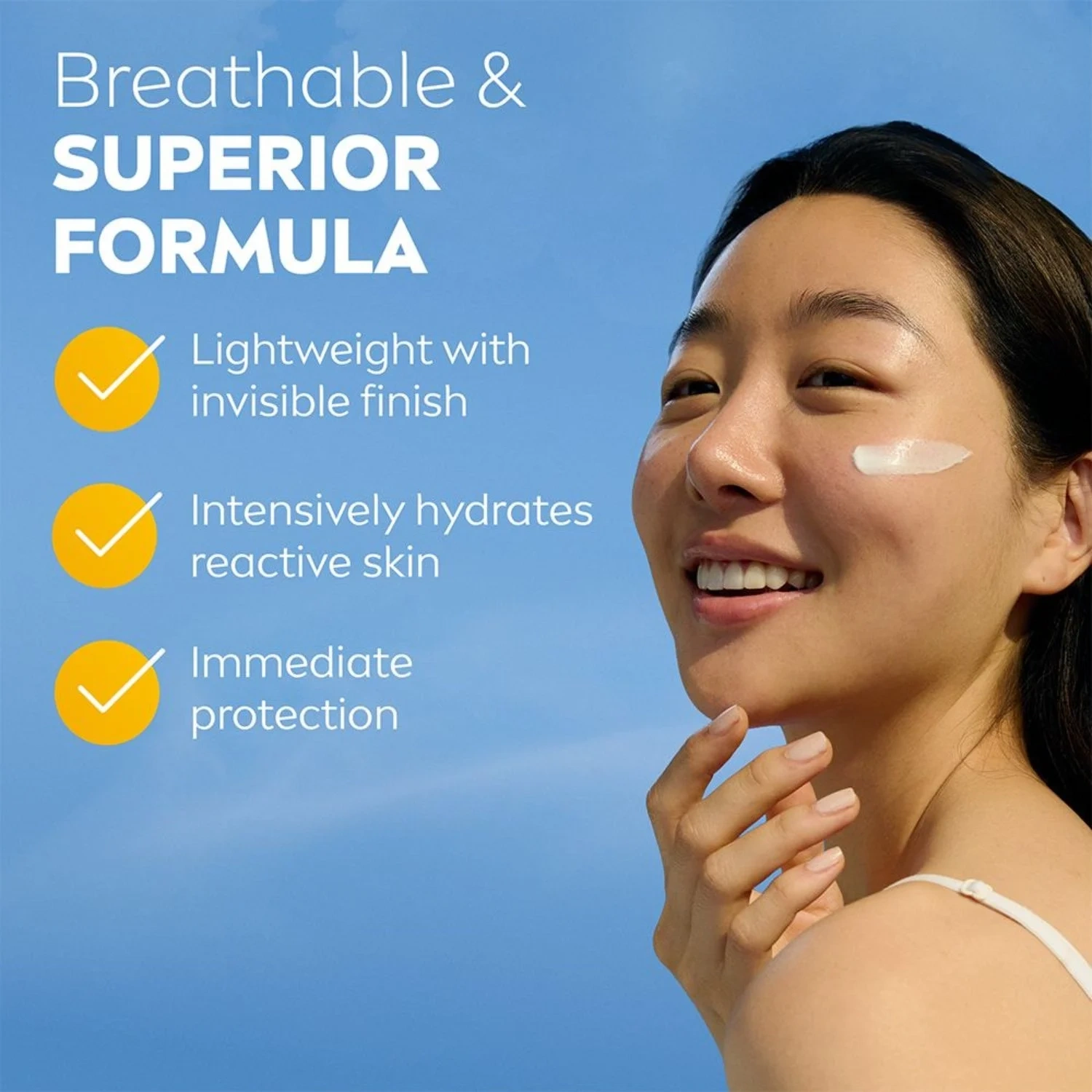 Nivea Sun Spf50+ Face Sensitive Cream 40ml