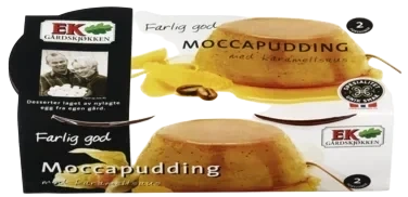 Moccapudding m/Saus 2pk Ek Gårdspakkeri