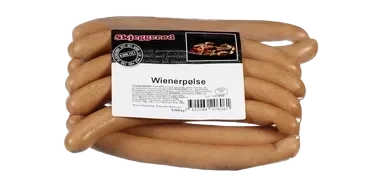 Wienerpølser  10xca600g    kg