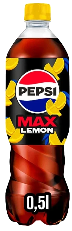 Pepsi Max Lemon 0,5l flaske