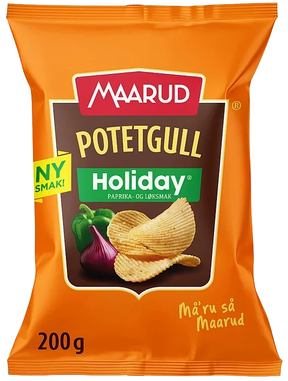 Potetgull Holiday 200g Maarud