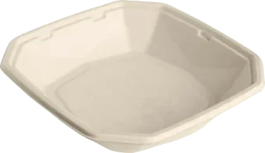 Octabagass Salatboks Fiber 1000ml Brun