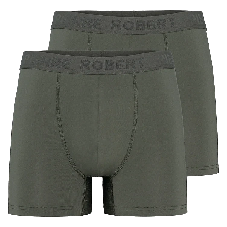 Sports Boxer X2 Green L Pierre Robert