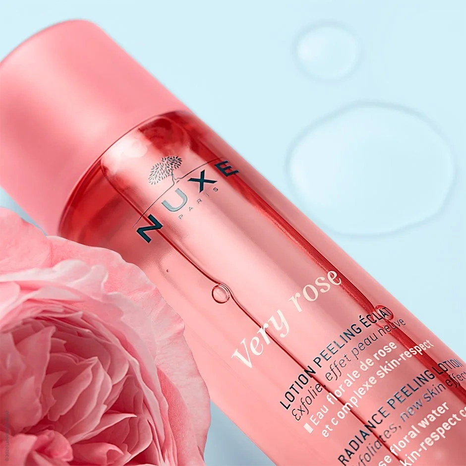Nuxe Very Rose Radiance eksfolierende lotion 150 ml
