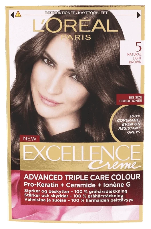 Excellence 5 Lysebrun